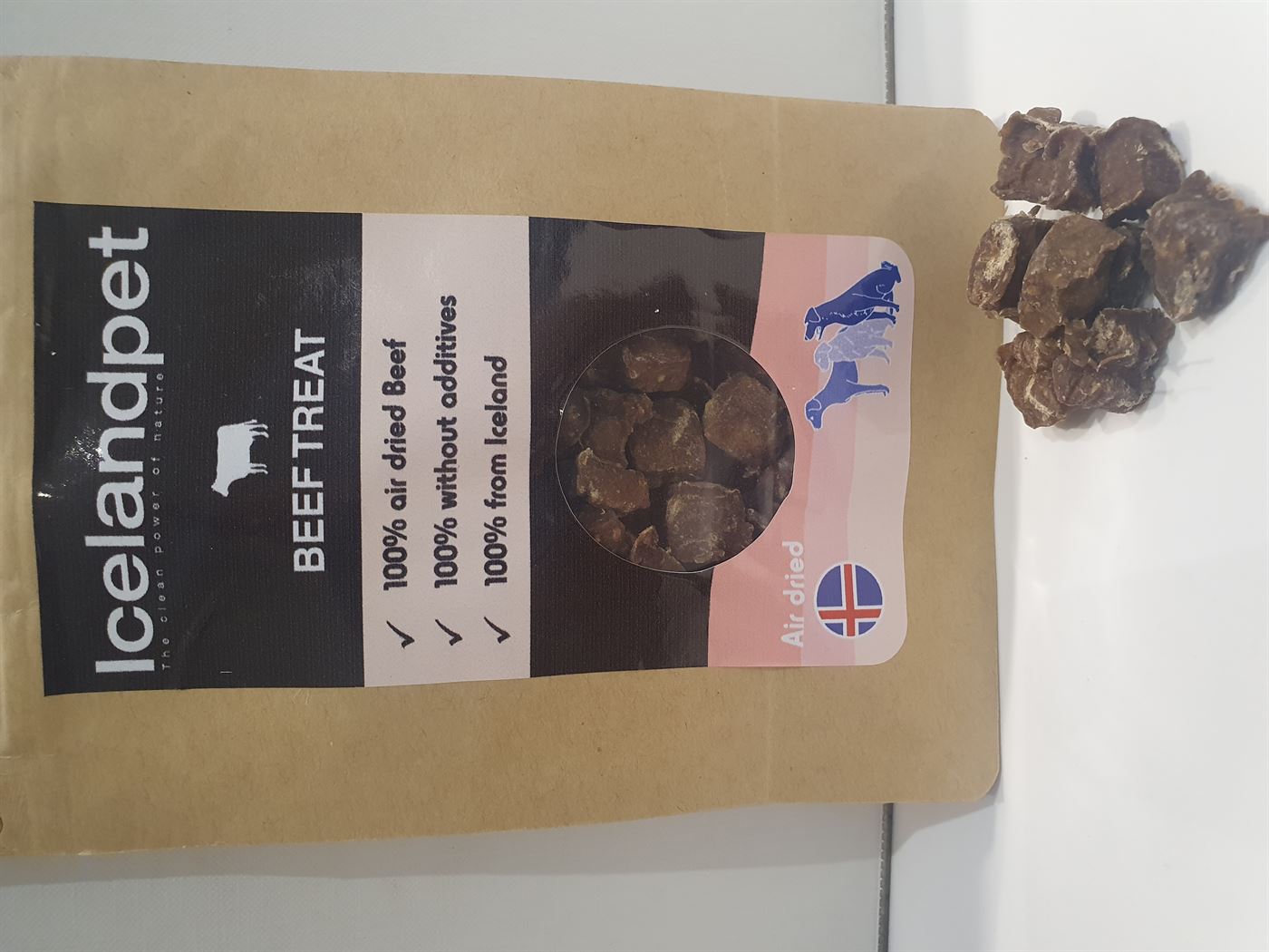 Iceland Pet Snack Bites BEEF 80 gr.